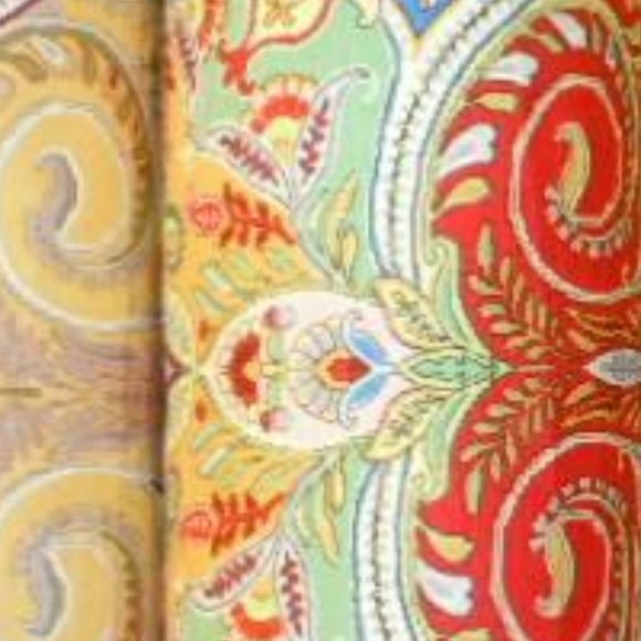 Jay Yang  Kashmir Decorating Fabric in Red - Picture 8 of 9